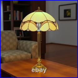 Beautiful Art Deco Design Tiffany Copper Table Lamp Pinky Unique Piece