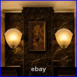 Beautiful & Elegant Deco Type Wall Lamp Sunflower Wall 2 Piece Vfgbr