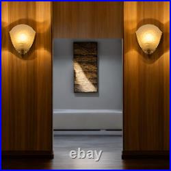 Beautiful & Elegant Deco Type Wall Lamp Sunflower Wall 2 Piece Vfgbr