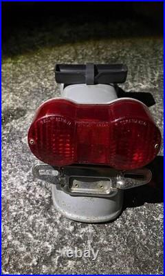 Bike Tail Lamp Fender Used Vintage JPN Import Rare Mortor Cycle Model Parts Acce