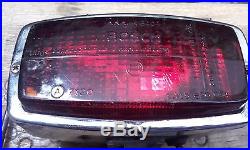 Bosch K8404 Rear Fog Lamp Light Vintage Red / Chrome Vw Bmw Mercedes Benz