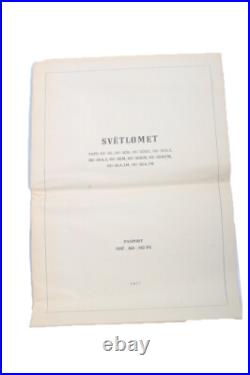 Box Wood Spare Parts Headlight Vintage Lamp Searchlight Nva Spotlight