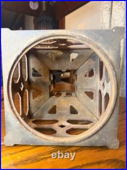 Bradley Hubbard Cast Iron Lamp Midsection, Parts Only No Glass