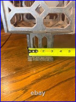 Bradley Hubbard Cast Iron Lamp Midsection, Parts Only No Glass