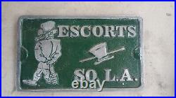 CAR CLUB PLAQUE Edelbrock Holley lowrider vintage parts sign sbc LS1 427 454 350