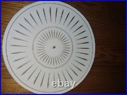 Ceiling Light Shade Vintage MCM Flying Saucer Ufo Parts
