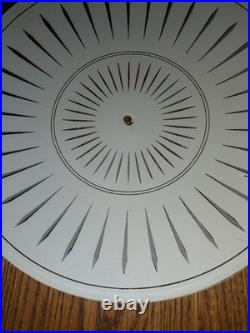 Ceiling Light Shade Vintage MCM Flying Saucer Ufo Parts