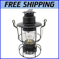 Charming Black & Gold Railroad Lantern Retro 10-Hour Lighting Solution