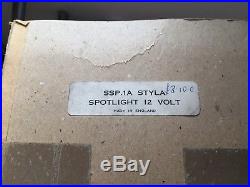 Classic Vintage Styla not Raydot Lucas Pillar spot light Lamp New Old Stock