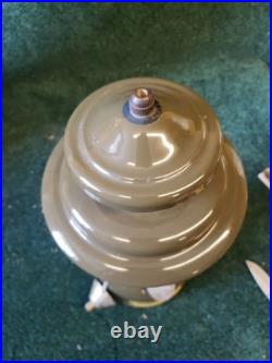 Coleman Military Lantern Korea 1958 With Original Box And Spare Parts