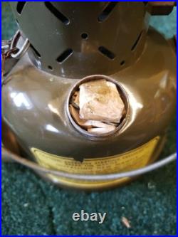 Coleman Military Lantern Korea 1958 With Original Box And Spare Parts