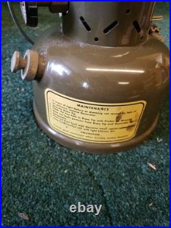 Coleman Military Lantern Korea 1958 With Original Box And Spare Parts