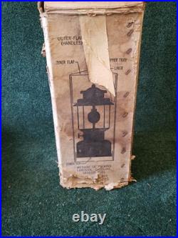 Coleman Military Lantern Korea 1958 With Original Box And Spare Parts