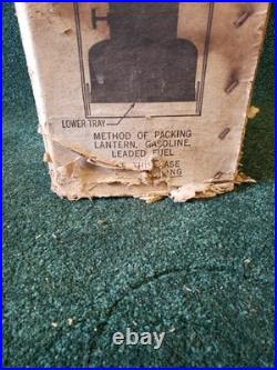 Coleman Military Lantern Korea 1958 With Original Box And Spare Parts