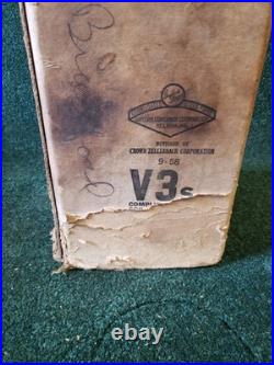 Coleman Military Lantern Korea 1958 With Original Box And Spare Parts