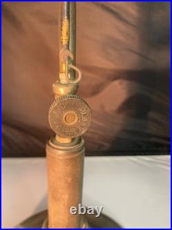 Coleman Quick-Lite Gas Table Lamp Air Pump No Globe Parts or Repair (No Dents)