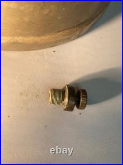 Coleman Quick-Lite Gas Table Lamp Air Pump No Globe Parts or Repair (No Dents)