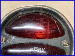 DUALITE vintage auto TRUCK tail lamp STOP tAg LIghT early combo paRts LITE