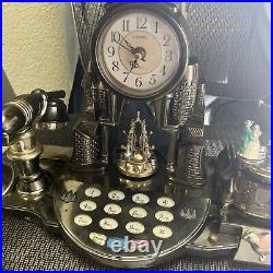 Digital vintage telephone, music box, clock, lamp all in one cosmos PARTS AS IS
