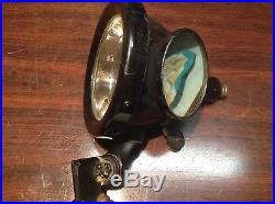 EDMONDS & JONES model 94 SEARCH Spot Lamp MIRROR & Bracket 1920s 30s VINTAGE