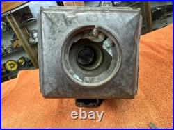 Early Vintage SOLAR 1032 Brass Era Driving Kerosene Lamp Parts Lantern OLD #2