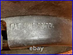 Early Vintage SOLAR 1032 Brass Era Driving Kerosene Lamp Parts Lantern OLD #2