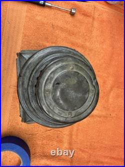 Early Vintage SOLAR 1032 Brass Era Driving Kerosene Lamp Parts Lantern OLD #2