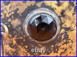 Early Vintage SOLAR 1032 Brass Era Driving Kerosene Lamp Parts Lantern OLD #3