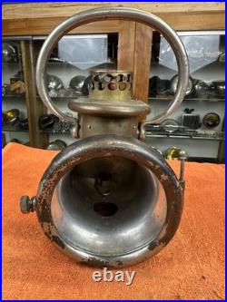 Early Vintage SOLAR 304 Brass Era Driving Lamp Parts Lantern Oil & Electric OLD