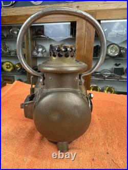 Early Vintage SOLAR 304 Brass Era Driving Lamp Parts Lantern Oil & Electric OLD