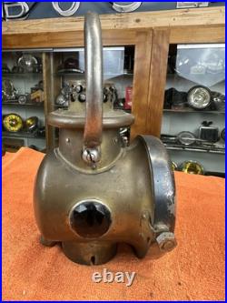 Early Vintage SOLAR 304 Brass Era Driving Lamp Parts Lantern Oil & Electric OLD