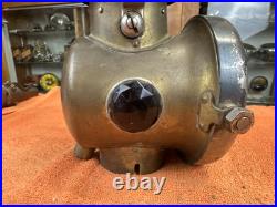 Early Vintage SOLAR 304 Brass Era Driving Lamp Parts Lantern Oil & Electric OLD