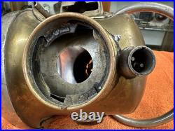 Early Vintage SOLAR 304 Brass Era Driving Lamp Parts Lantern Oil & Electric OLD