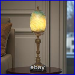 Elegant Art Deco Design Table St. Lucia Copper Lamp Unique Piece Table