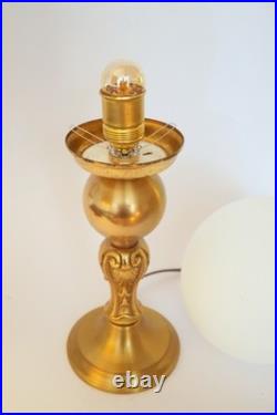 Elegant design type deco table lamp Leicester Globe unique piece