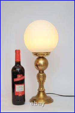 Elegant design type deco table lamp Leicester Globe unique piece