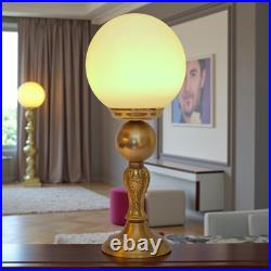 Elegant design type deco table lamp Leicester Globe unique piece