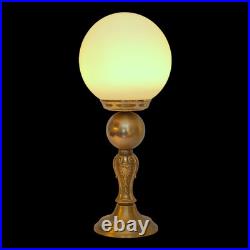 Elegant design type deco table lamp Leicester Globe unique piece