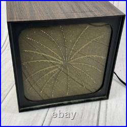 FOR PARTS Lava Simplex STARBURST Fireworks Fiber Optic Light Motion Lamp MCM vtg