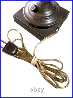 Fantastic Antique Lamp, Electric & Pottery Oil Lamp, 2 Lamps for Repair