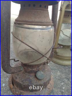 Feuerhand Nr 260 Kerosene Lantern Germany Lantern Lot Of 4 Parts Coleman