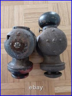 Ford Model T Lanterns PARTS Kerosene Head Lamp Carriage Vintage Lights (2)