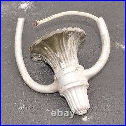 General Electric street lamp ceramic shade vintage GE collectible light parts L3