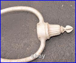 General Electric street lamp hoop harp vintage GE collectible light parts L4