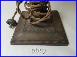 Genuine Emeralite Adjustable Bankers Desk Lamp Model 8734 G For Parts No Glass