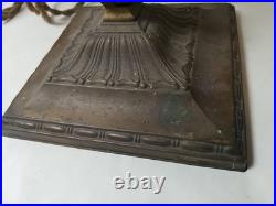 Genuine Emeralite Adjustable Bankers Desk Lamp Model 8734 G For Parts No Glass