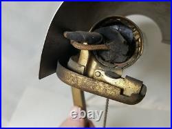 Genuine Emeralite Adjustable Bankers Desk Lamp Model 8734 G For Parts No Glass