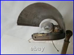 Genuine Emeralite Adjustable Bankers Desk Lamp Model 8734 G For Parts No Glass