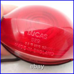 Genuine Lucas L529 Tail Light Lamp Vintage Custom Parts Made In Uk Refurbished C