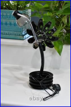 Handmade Industrial/Steampunk Desk Lamp Made From Auto Parts